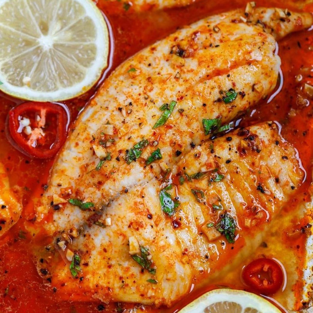Baked Tilapia With Lots Of Spice