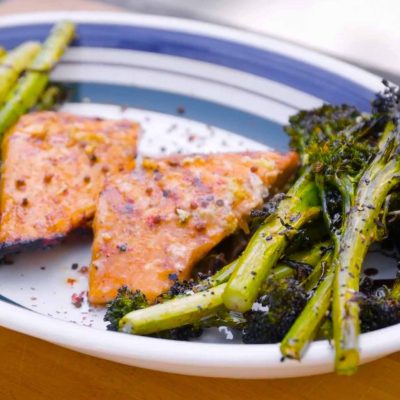 Balsamic Maple Glaze Salmon