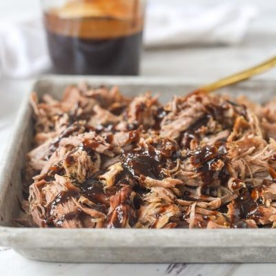 Balsamic Vinegar And Honey Pulled Pork