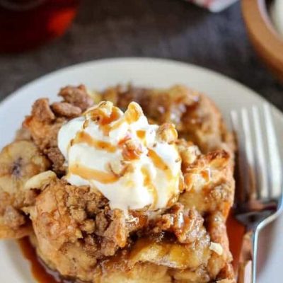 Banana Overnight French Toast