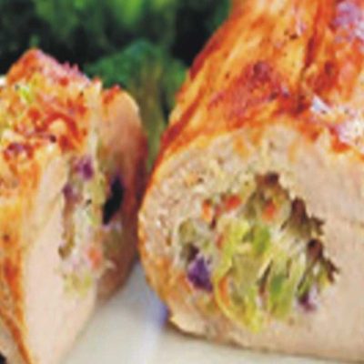 Bbq Chicken Roll-Ups