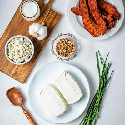 Bean, Bacon, And Blue Cheese Dip