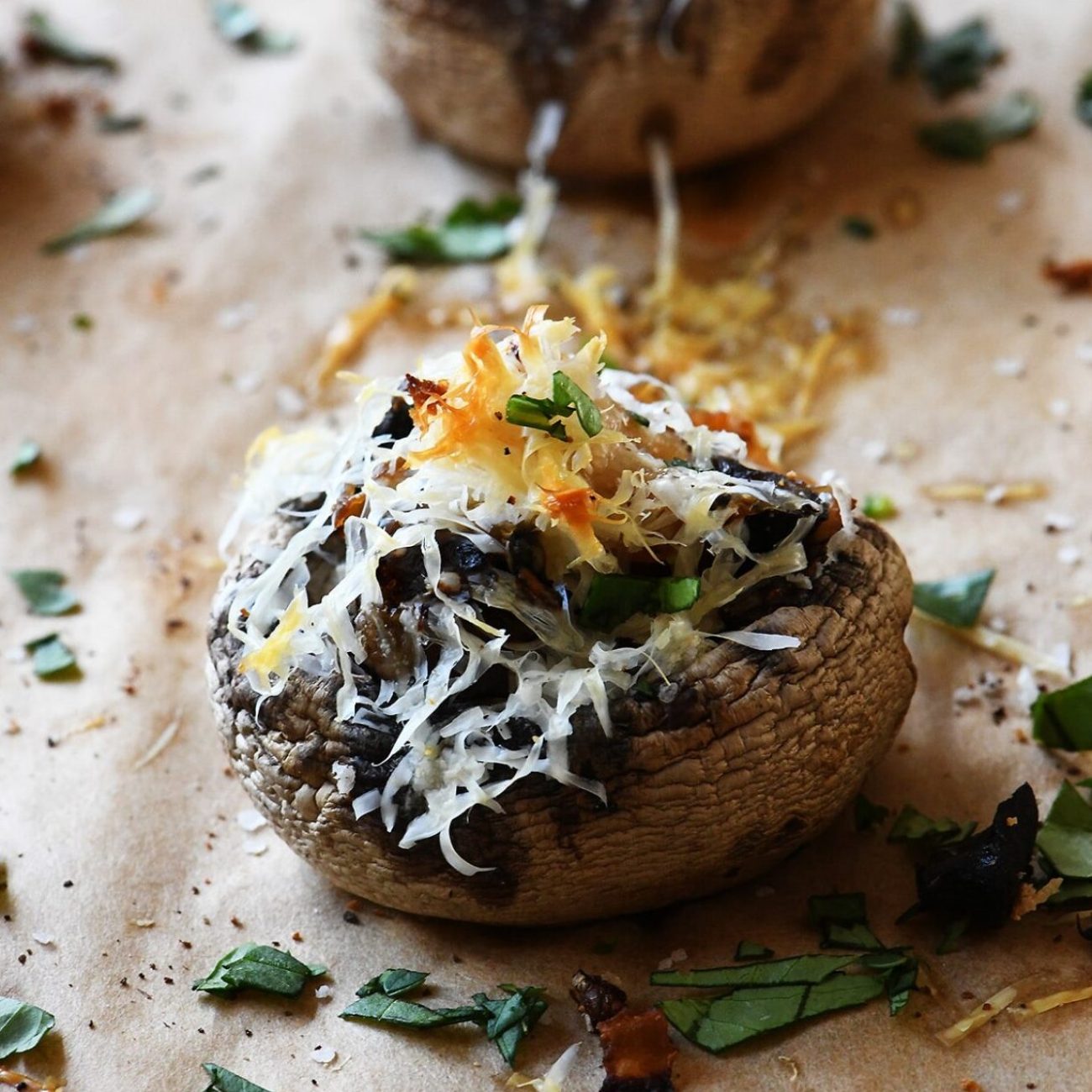 Beautiful Baked French Onion And Mushroom