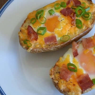 Bed &Amp; Breakfast Stuffed Potato Peels