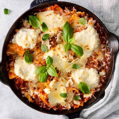 Best One-Skillet Lasagna