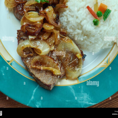 Bistec De Palomilla - Cuban Fried Steak