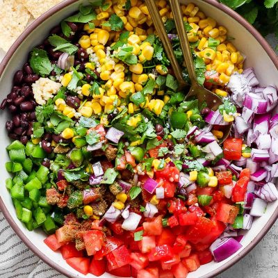 Black Bean, Corn And Avocado Dip