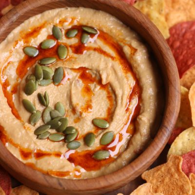 Black Bean Hummus -A Fun Dip