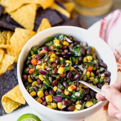 Black Bean Salsa Dip