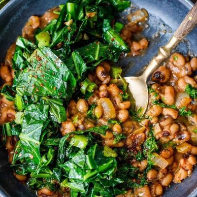 Black Eyed Peas And Collards