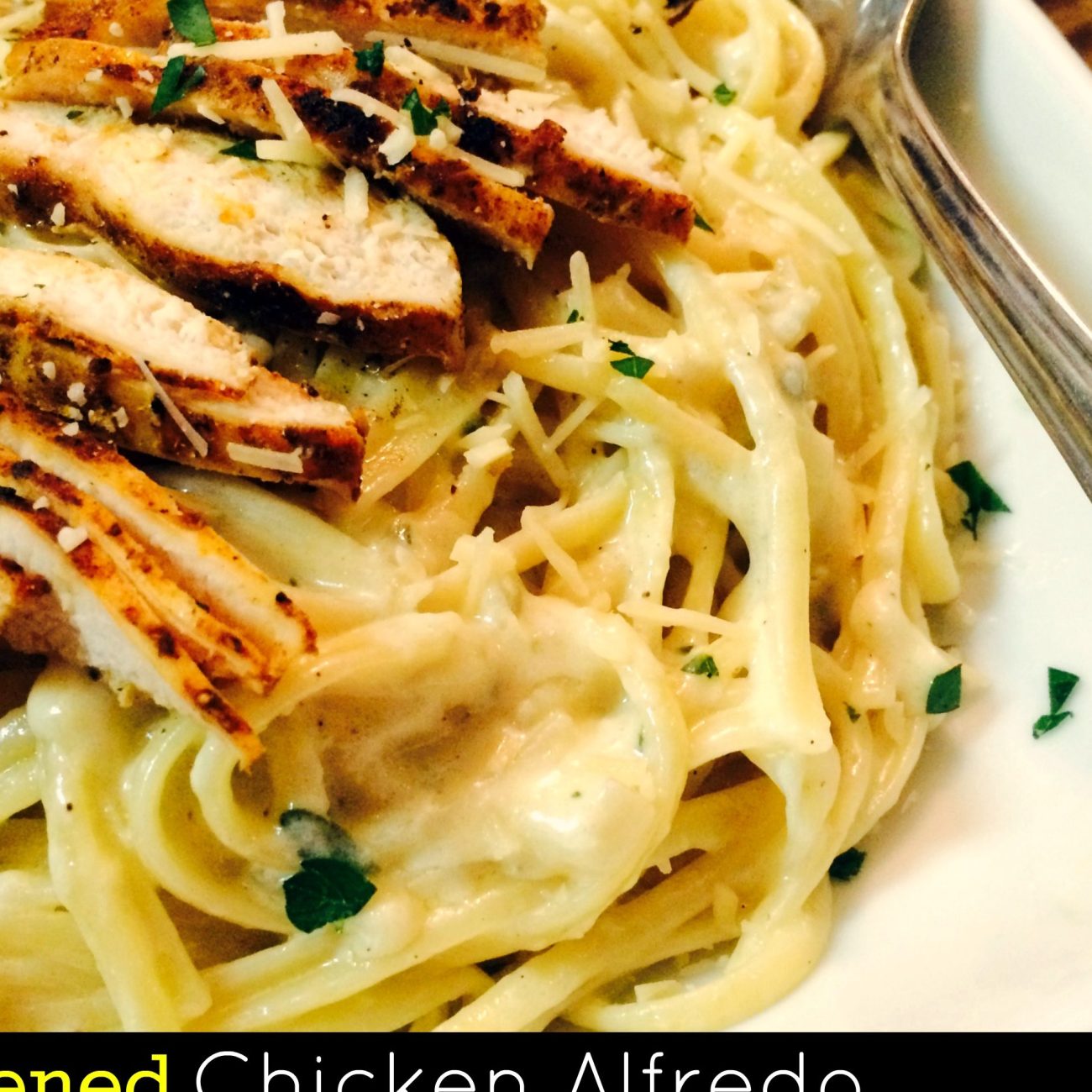 Blackened Chicken Pasta With Alfredo