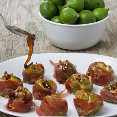 Blue Cheese Figs In A Blanket