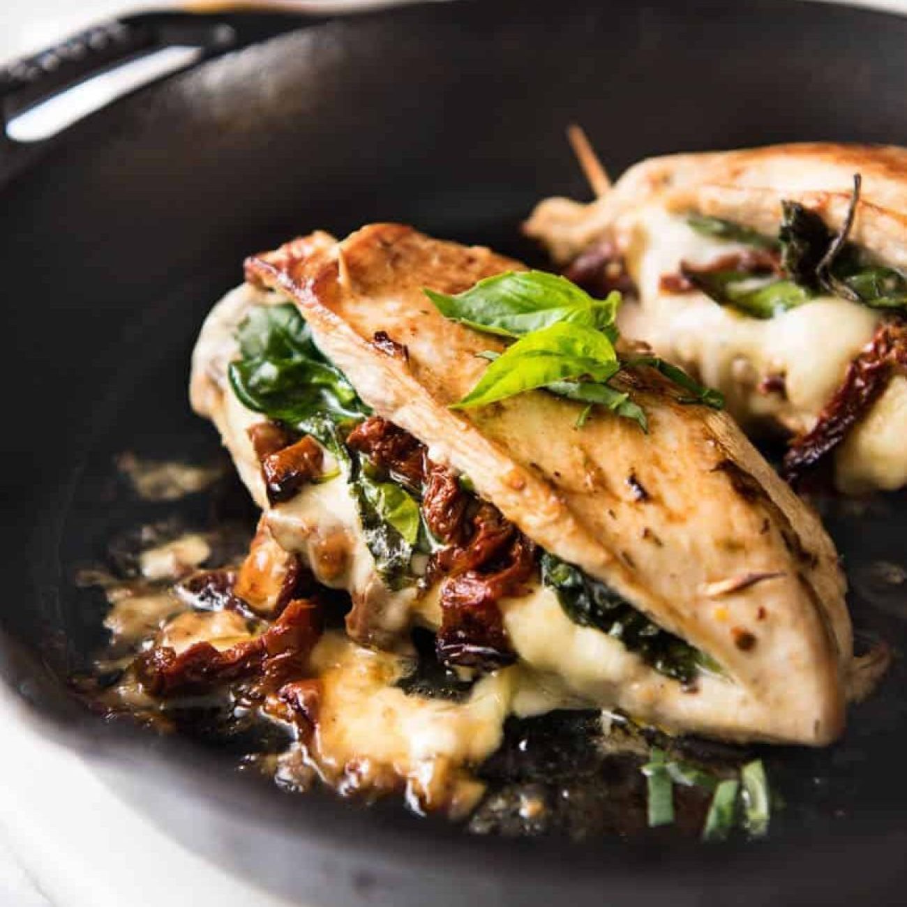 Blue Cheese- Spinach Stuffed Turkey Breast