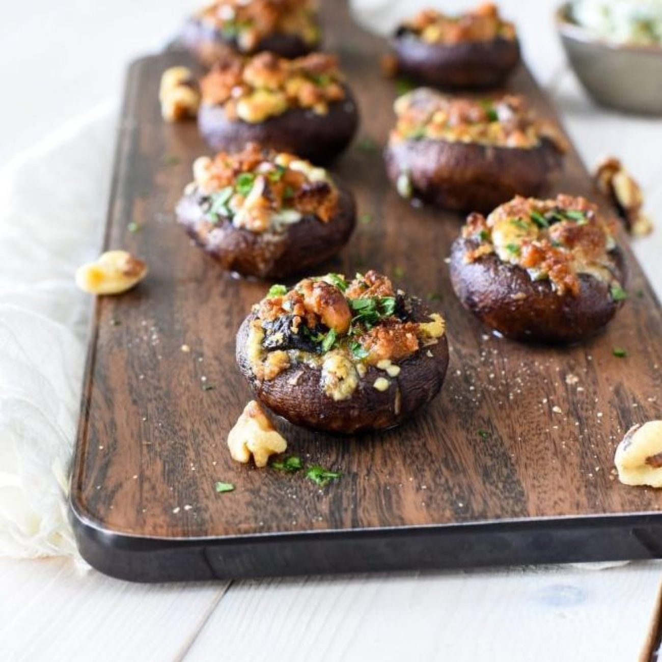 Blue Cheese Stuffed Mushrooms