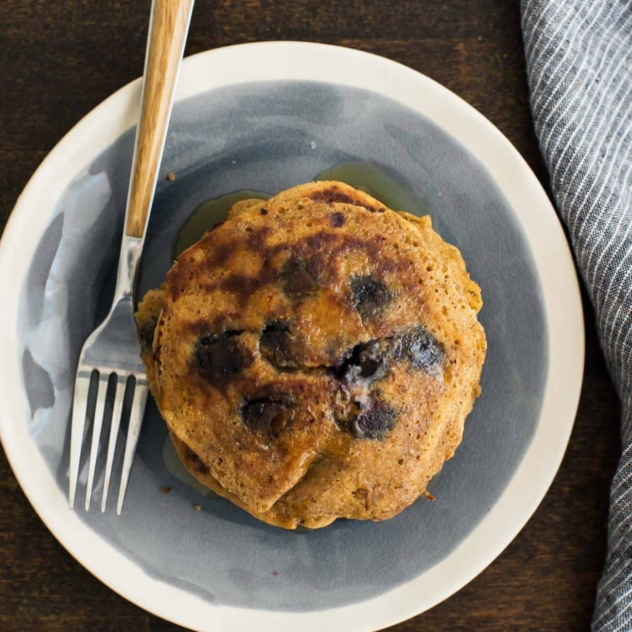 Blueberry Breakfast Polenta With