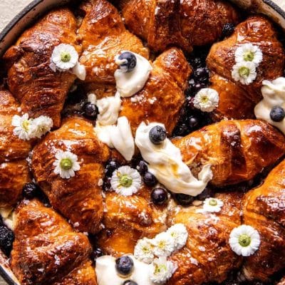 Blueberry French Toast Bake