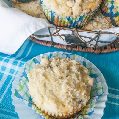 Blueberry Pecan Muffins Using Food Processor