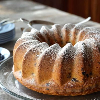 Blueberry Pound Cake