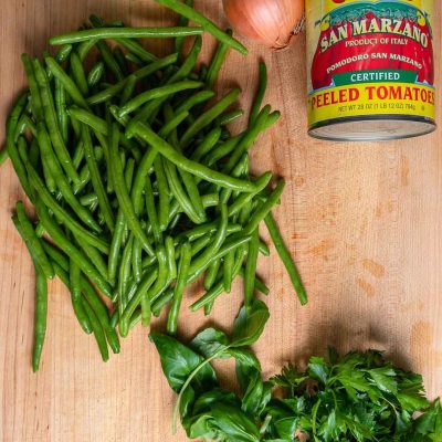 Bombay Green Beans And Tomatoes