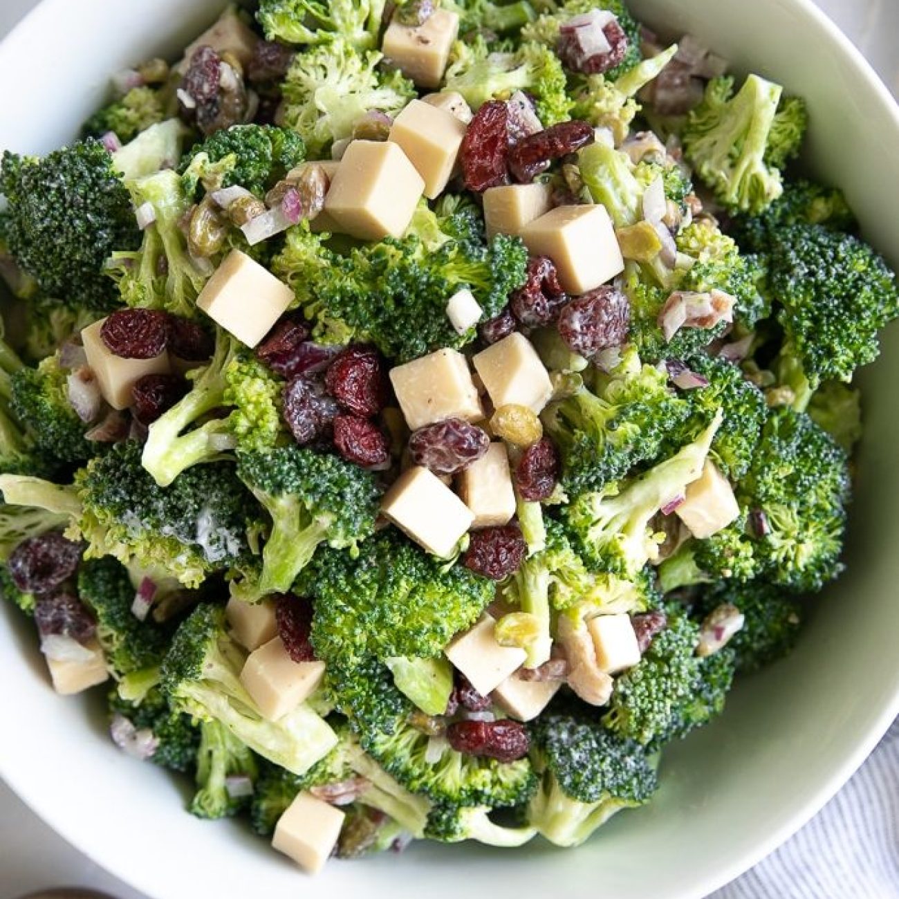 Broccoli Salad With Gouda