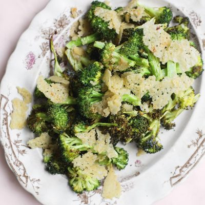 Broccoli With Lemon Mustard Cottage Dip