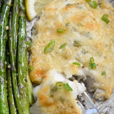 Broiled Parmesan Tilapia Low-Carb