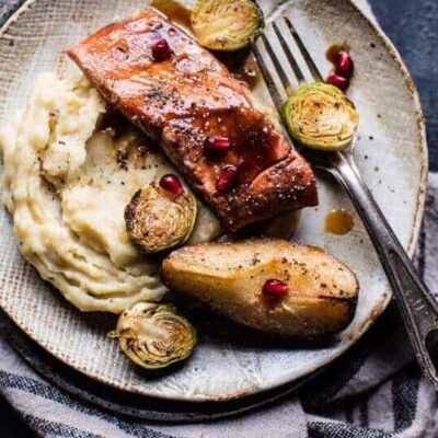 Brown Sugar Roasted Salmon With Maple