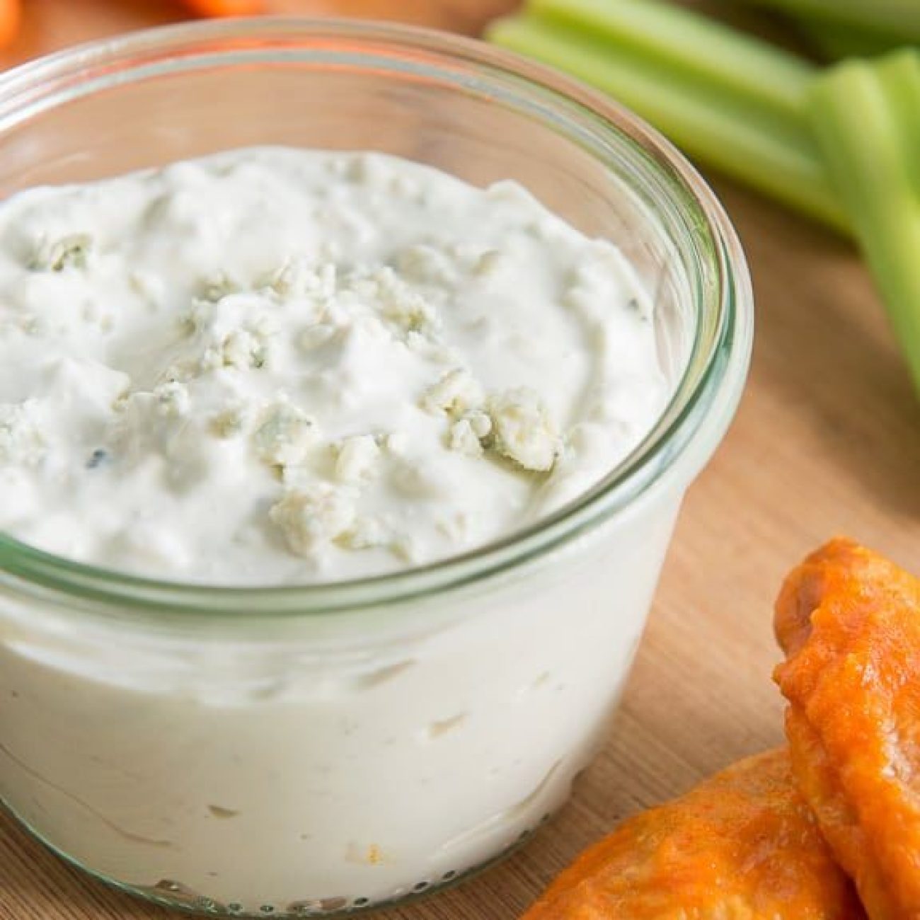 Buffalo Blue Cheese Chicken Dip
