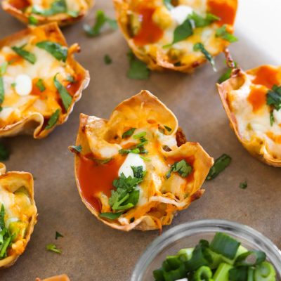 Buffalo Chicken Cups