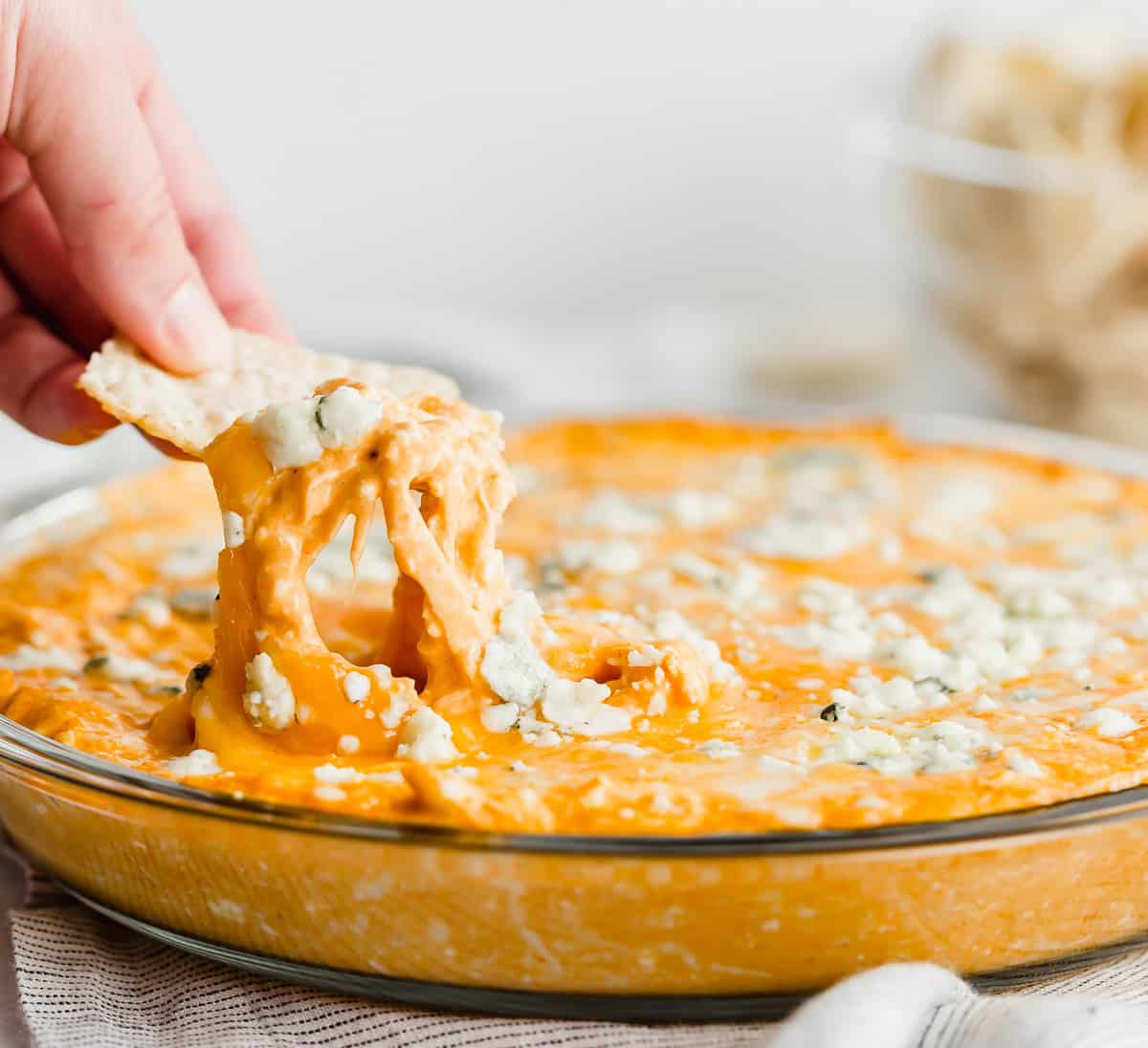 Buffalo Chicken With Better Blue Cheese Dip
