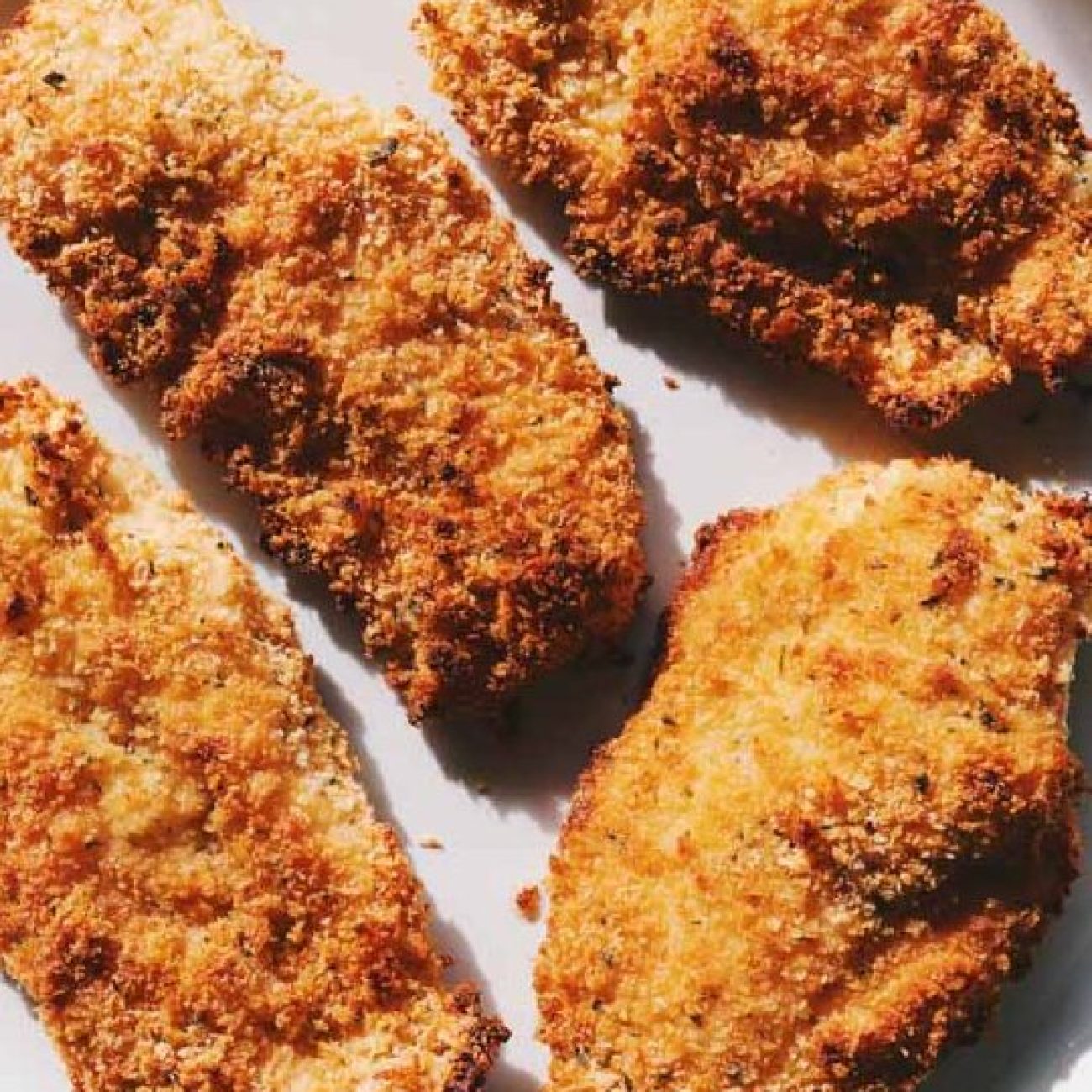 Buttermilk Panko-Crusted Oven Fried