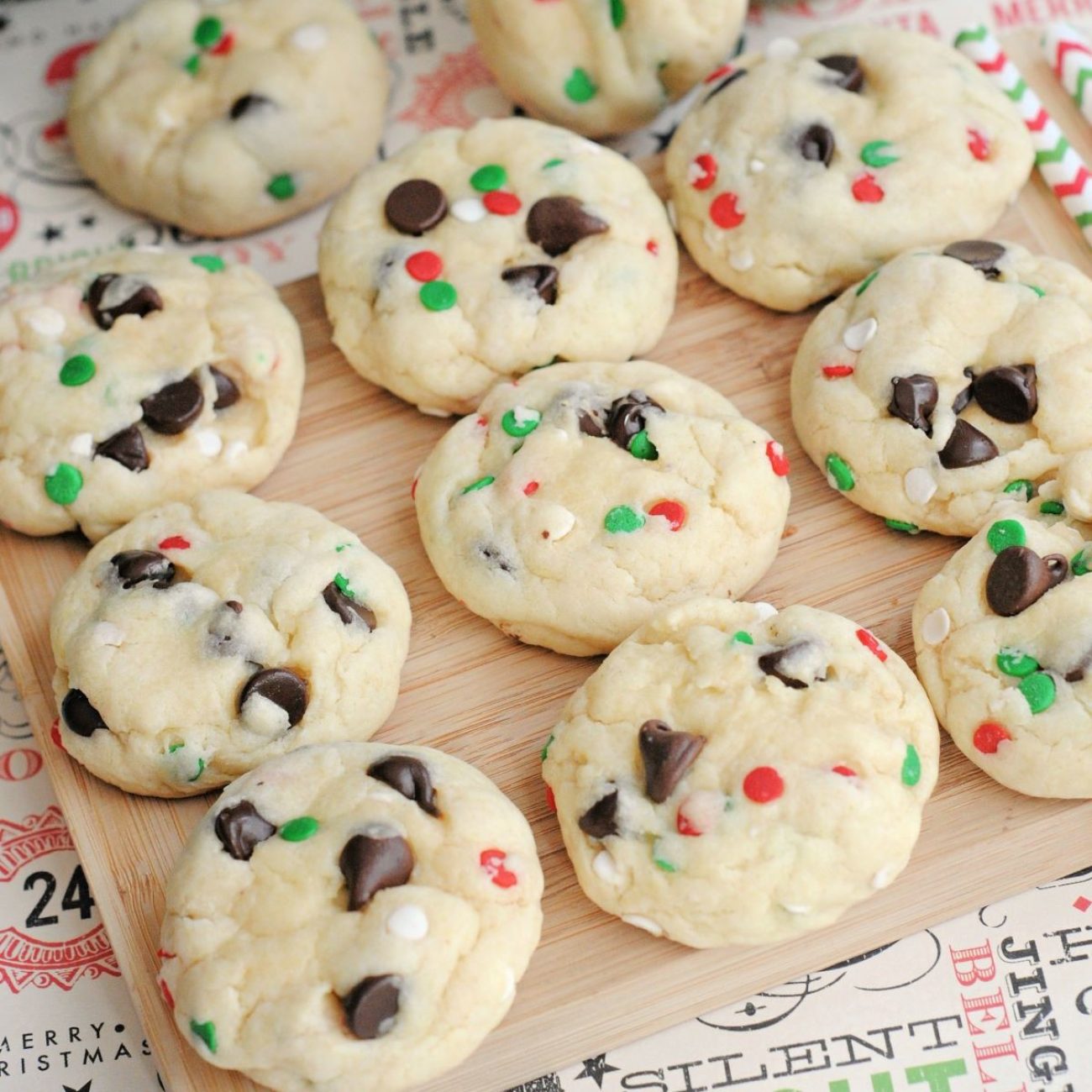 Cake Mix Chocolate Cookies