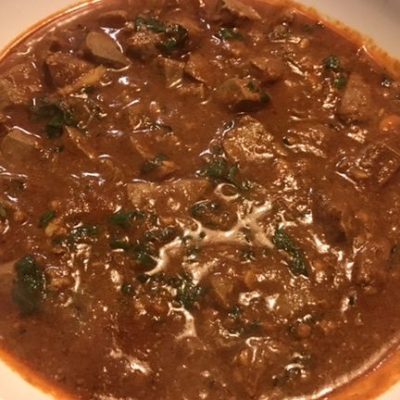 Calf Liver With Vinegar Mchermia