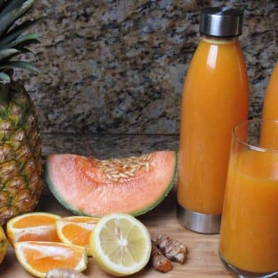 Cantaloupe Pineapple Drink