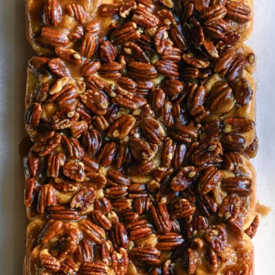 Caramel Pecan Sticky Bun Cookies