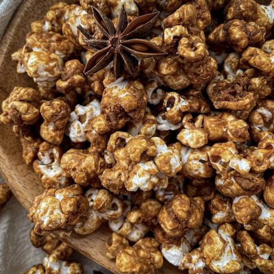 Caramel Popcorn Not Too Sweet Or