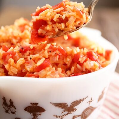 Caramelised Onion And Mozzarella Rice