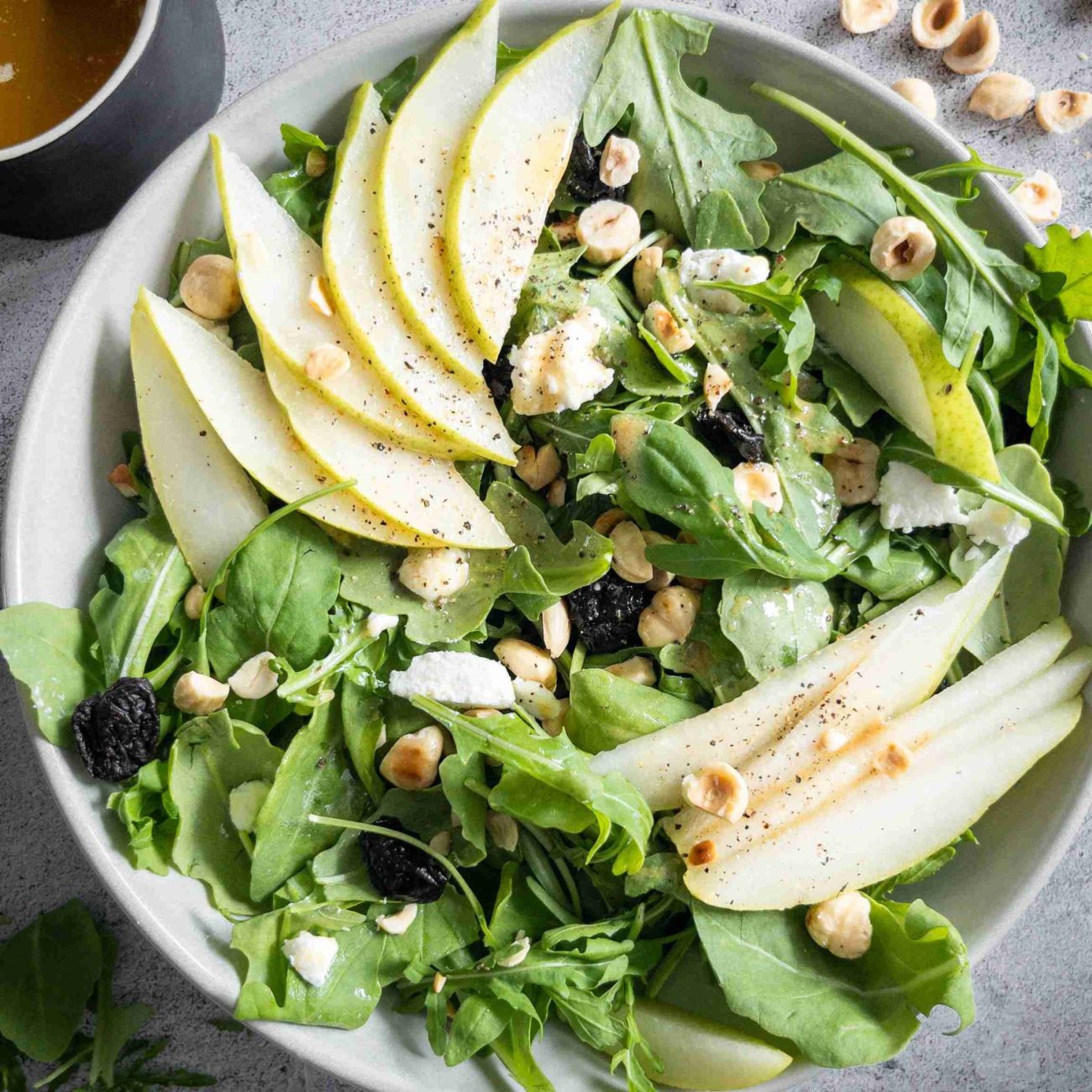 Caramelised Pear And Rocket Arugula Salad