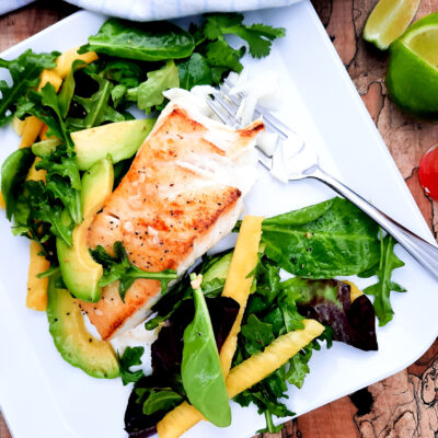 Caribbean Shrimp And Nectarine Salad