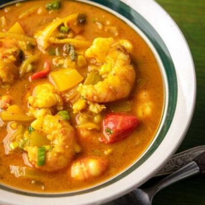 Caribbean Shrimp Curry With Coco Lopez