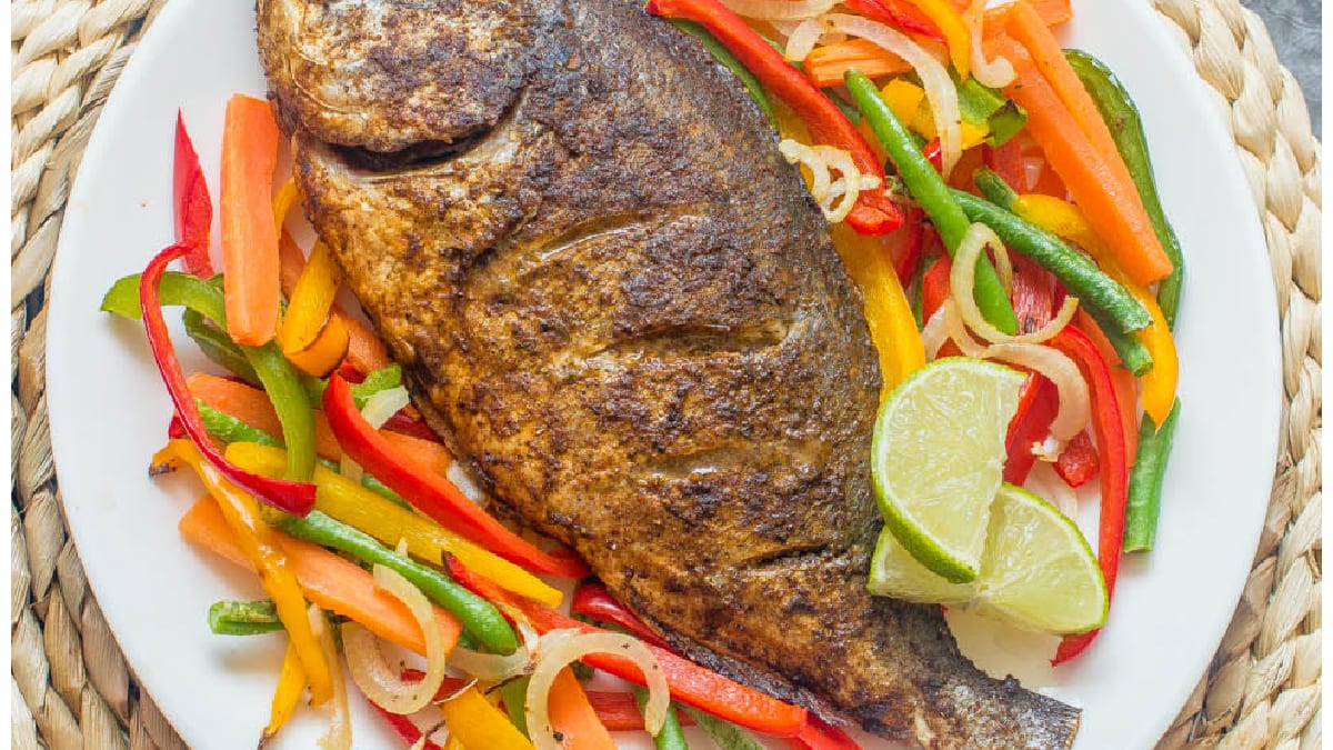 Caribbean Style Fried Fish