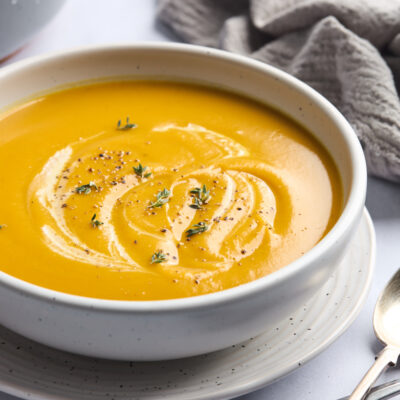 Caribbean Sweet Potato Coconut Soup