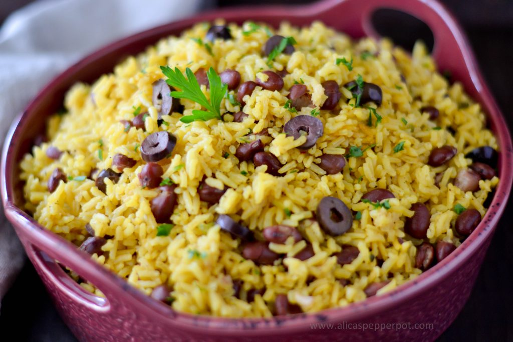 Caribbean Yellow Rice