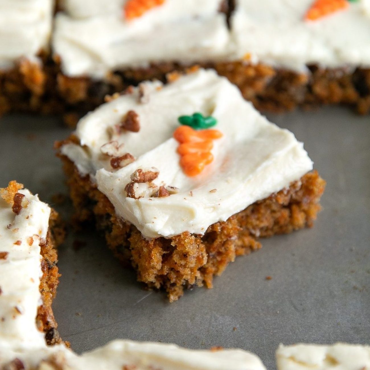 Carrot Sheet Cake With Frosting