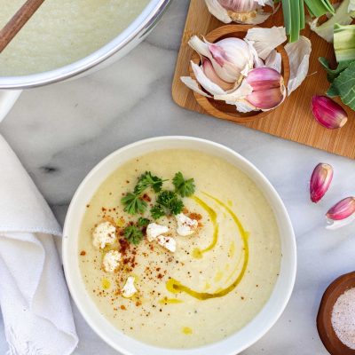 Cauliflower And Leek Soup