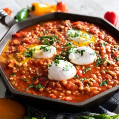 Chakcuouka A Tunisian Cooked Tomato And