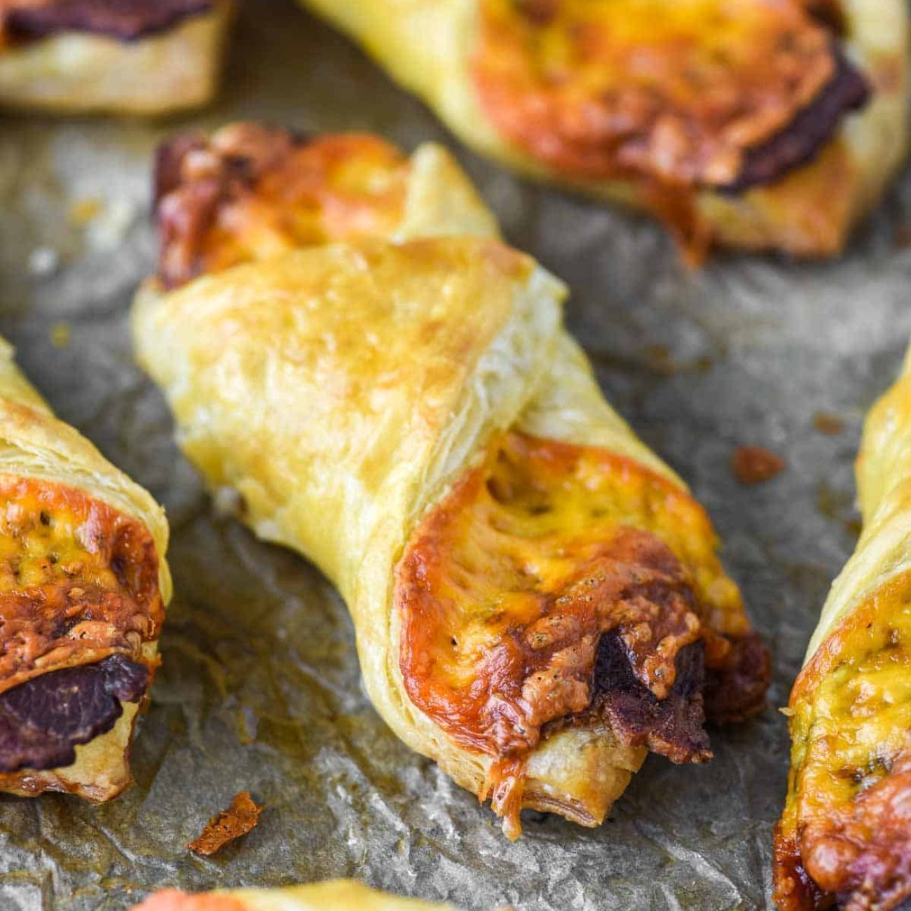 Cheese And Bacon Puffs