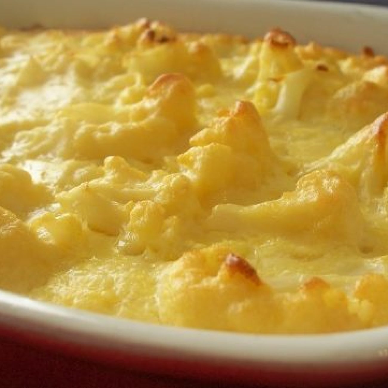Cheese And Cauliflower Souffles