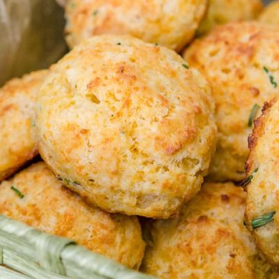 Cheese And Garlic Drop Biscuits