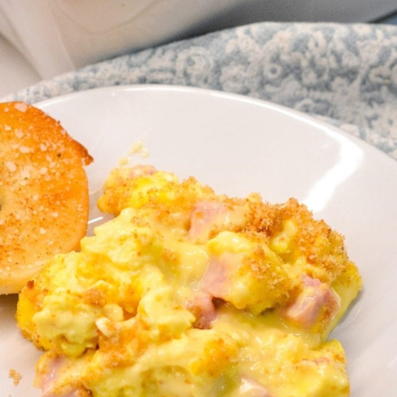 Cheesy Bacon Brunch Casserole with Velveeta